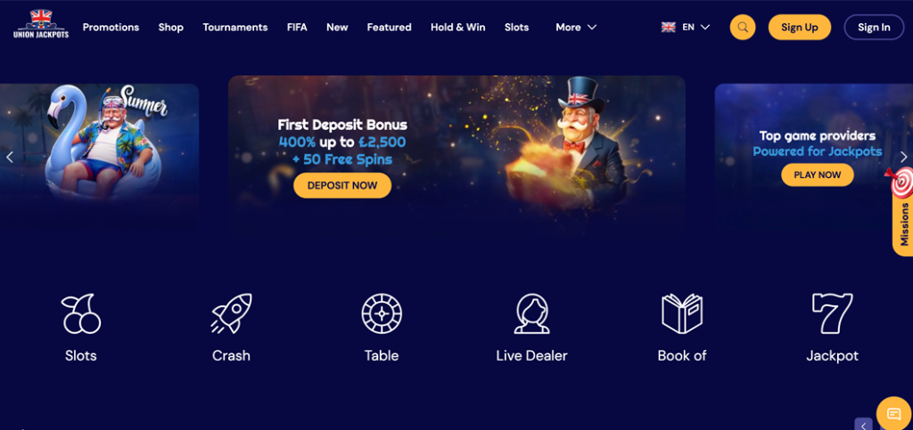 unionjackpots mrb pc scr